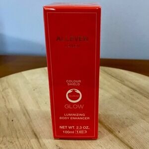 ALLEVEN London Colour Shield Glow Body Spray Makeup NWT Sand 2.3 oz / 100ml